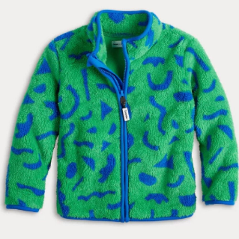 *LIKE NEW*  Crayola x Kohl's Toddler Full-Zip High Pile Fleece Jacket 2T
